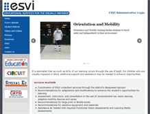 Tablet Screenshot of esvi.org